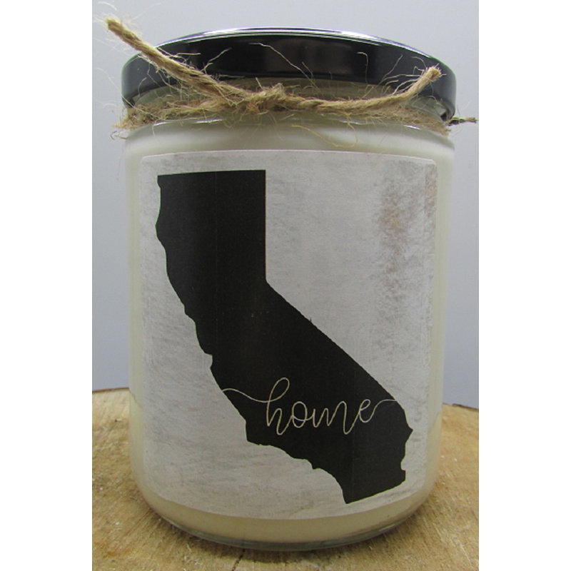 White Cotton And Bergamot Scented Jar Candle