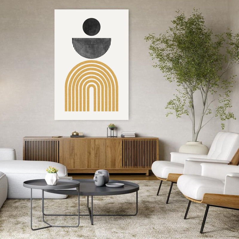 Art contemporain, art contemporain abstrait minimaliste, H 48 po x l 32 po