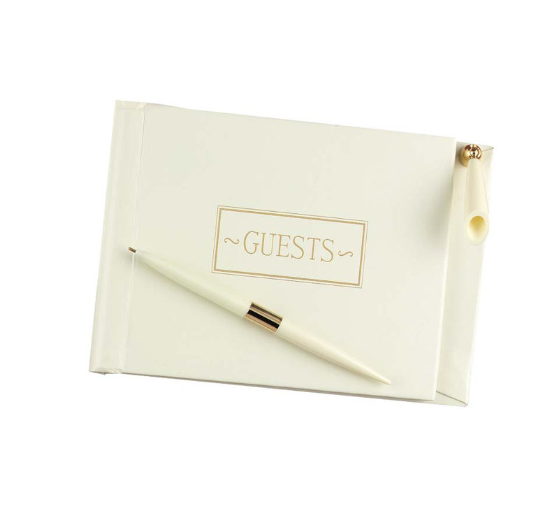 Stylo de livre d’invités, Ivoire