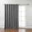 Lucca Solid Fire Retardant Blackout/Room Darkening Grommet Single Curtain Panel-1432650406-1367080249