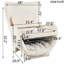 Chaise moderne, chaise d'appoint rembourrée pour le bureau du salon-773736771