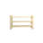 9 Pair Solid Wood Shoe Rack