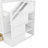 Twintwin Bunk Bed With Desk Function In White - Construction Feature Solid Wood Frame