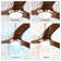 52'' Solid Wood Ceiling Fan with LED Lights