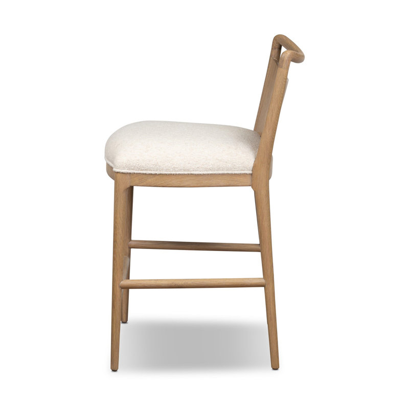 Jessen Stool-Gibson Black-Counter, Charter Oatmeal