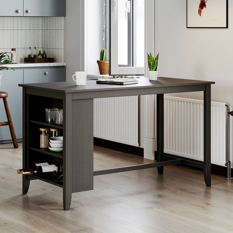 Table de bar Winston Porter, Gris