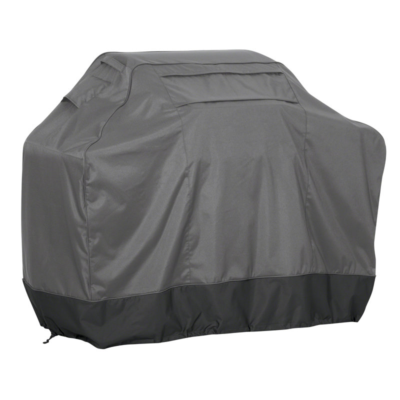 Classic Accessories Veranda FadeSafe 24'' W x 58'' D Grill Cover, Dark Shadow/Raven