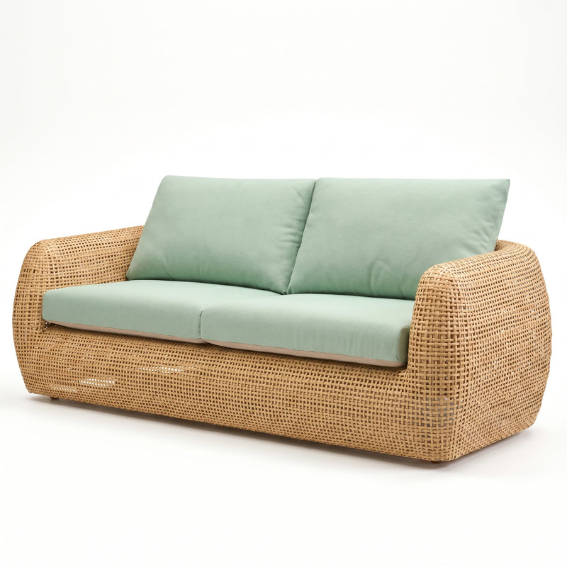 Sydney Outdoor Patio Sofa - Canvas Spa, Canvas Spa