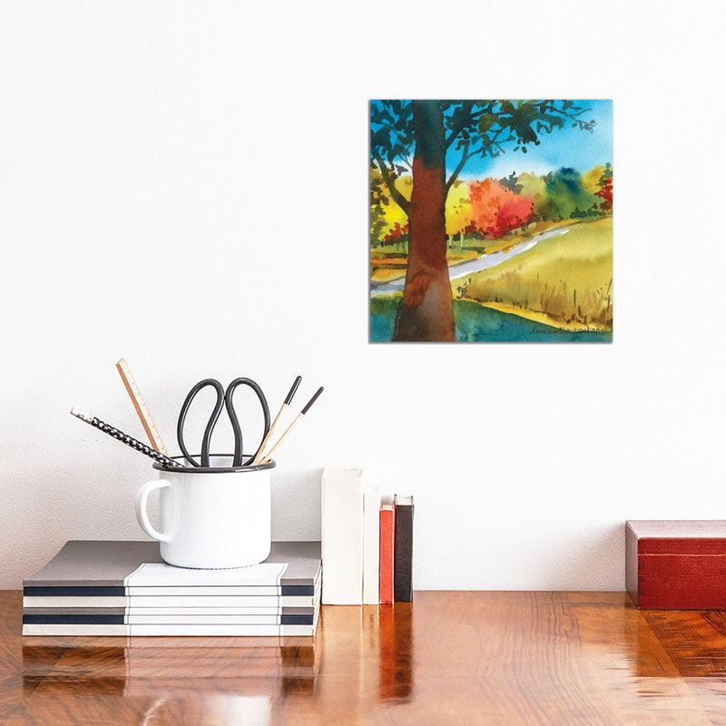 Brilliant by Annelein Beukenkamp - Wrapped Canvas Painting, 30.48 cm H x 30.48 cm W