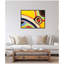 «Retro Bright Abstract True Color 2» par Grant Mahr, reproduction d'art sur toile encadrée