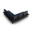 245cm Wide Wood Patio Sectional with Cushions-621165565