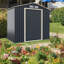 Britanny 7 ft X 4.2 ft Metal Saltbox Tool Shed