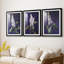FLORAL Series CCXLI - Impression encadrée sur mesure de qualité supérieure - 3 pièces-1121272886-1121272884