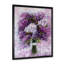 Mauve jacinthe - peinture sur toile encadrée-59852041-59852043