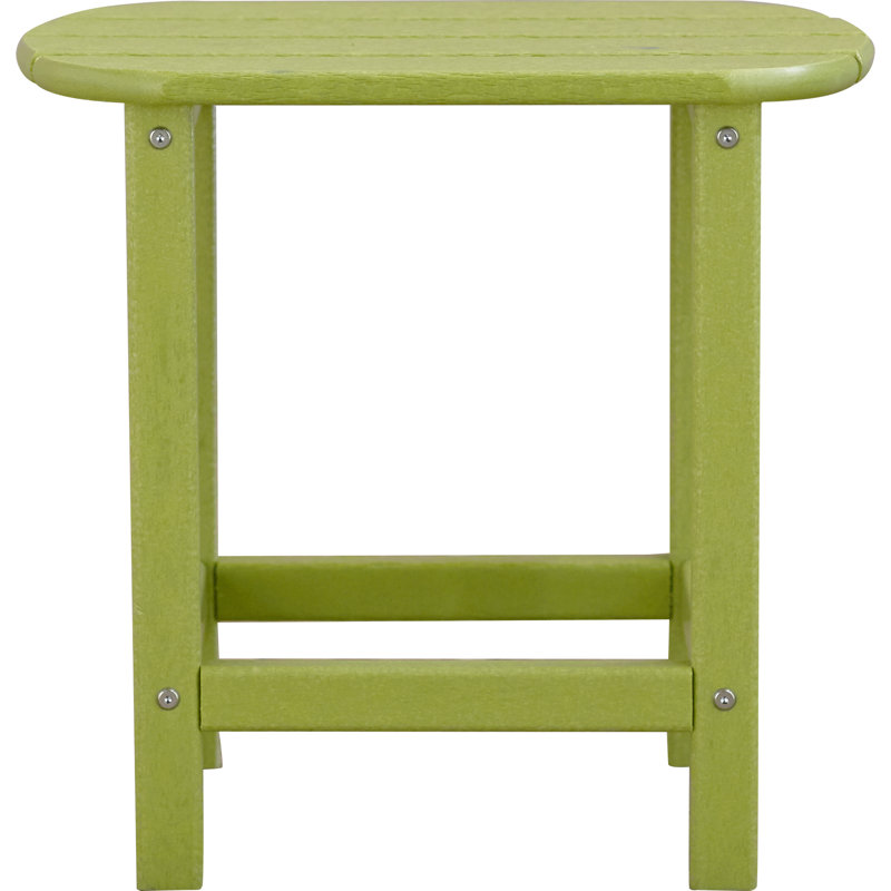 POLYWOOD South Beach 26" Counter Side Table, Lime
