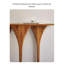 Console en bois massif de style Mid-Century moderne-325692838