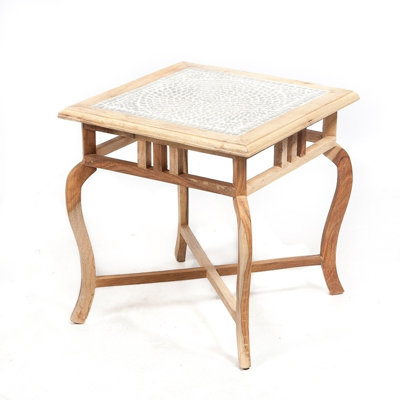 Abbigail Solid Wood Accent Stool