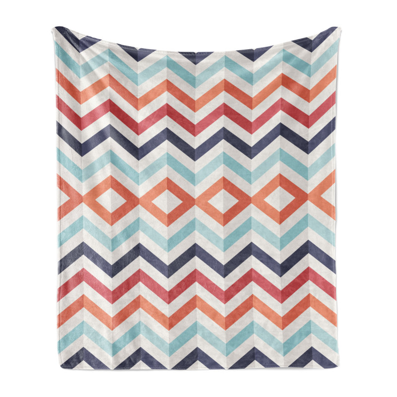 Hand Woven Throw Blanket, 50" x 60"