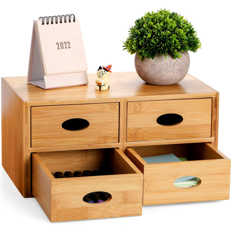 Bamboo Desk Organiser