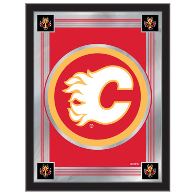 « logo mirror », impression encadrée NHL