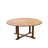 Lenum 4 - Person Teak Solid Wood Patio Dining Set Umbrella Hole Included Round Table