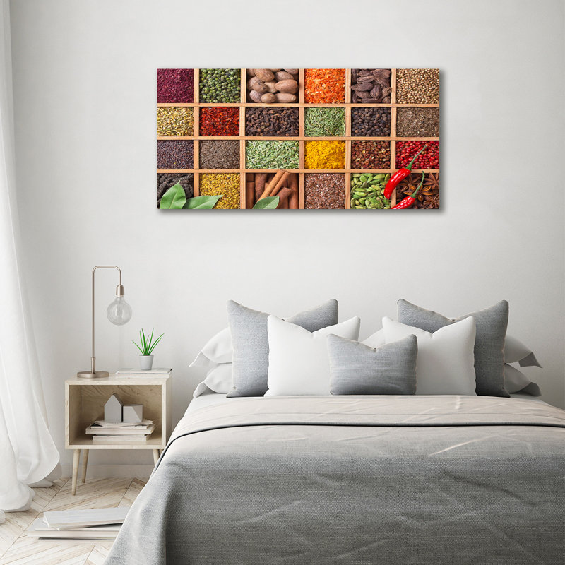 Spices And Herbs - Wrapped Canvas Print