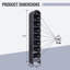 Armoire de rangement 67 po-1380716977