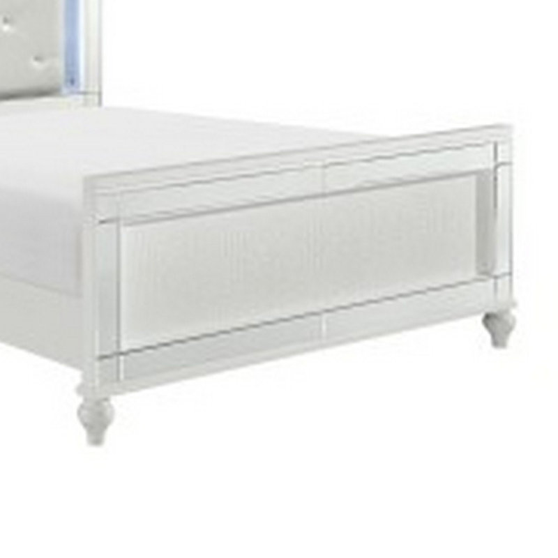 Tamas Vegan Leather Standard Bed, Queen