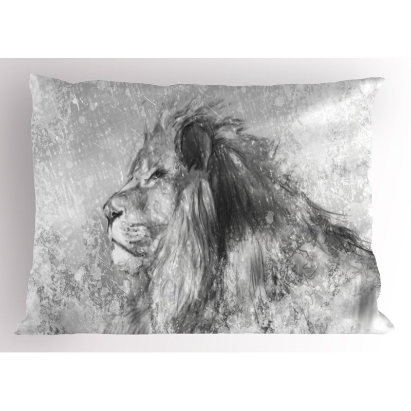 Ensemble de 2 taies décoratives gris pâle Ambesonne, H 20 po x l 30 po