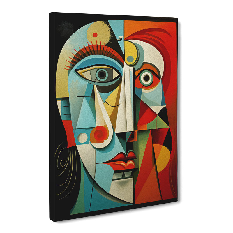 Pablo Picasso Tachisme - Wrapped Canvas, 76cm H x 50cm W x 3cm D