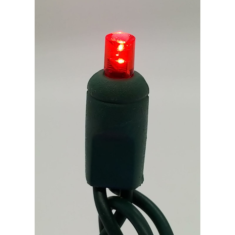 Guirlande de 70 lumières DEL, Rouge