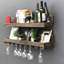 Castile 2 Piece Solid Wood Accent Shelf