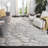Banham Hand Tufted Wool/Viscose Pile Abstract Rug in Gray/Ivory-1376884279