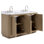 Corbin 30" Freestanding Single Bathroom Vanity with White Quartz Top