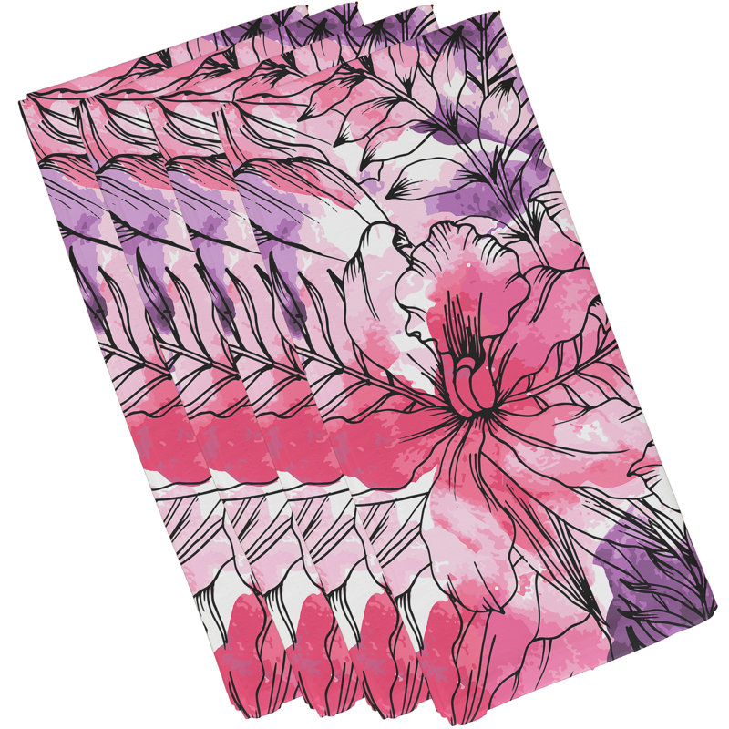 Ensemble de serviettes 4 pièces Marlow, Rose