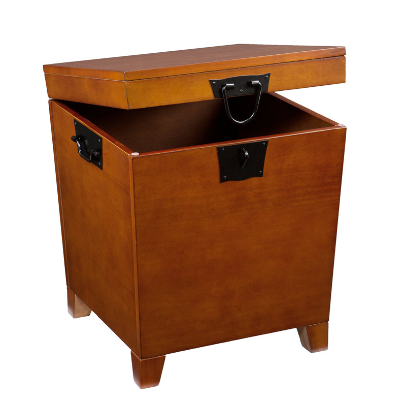 Sigismund End Table, Mission Oak