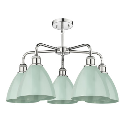 Lustre en dôme à 5 lumières Trickett