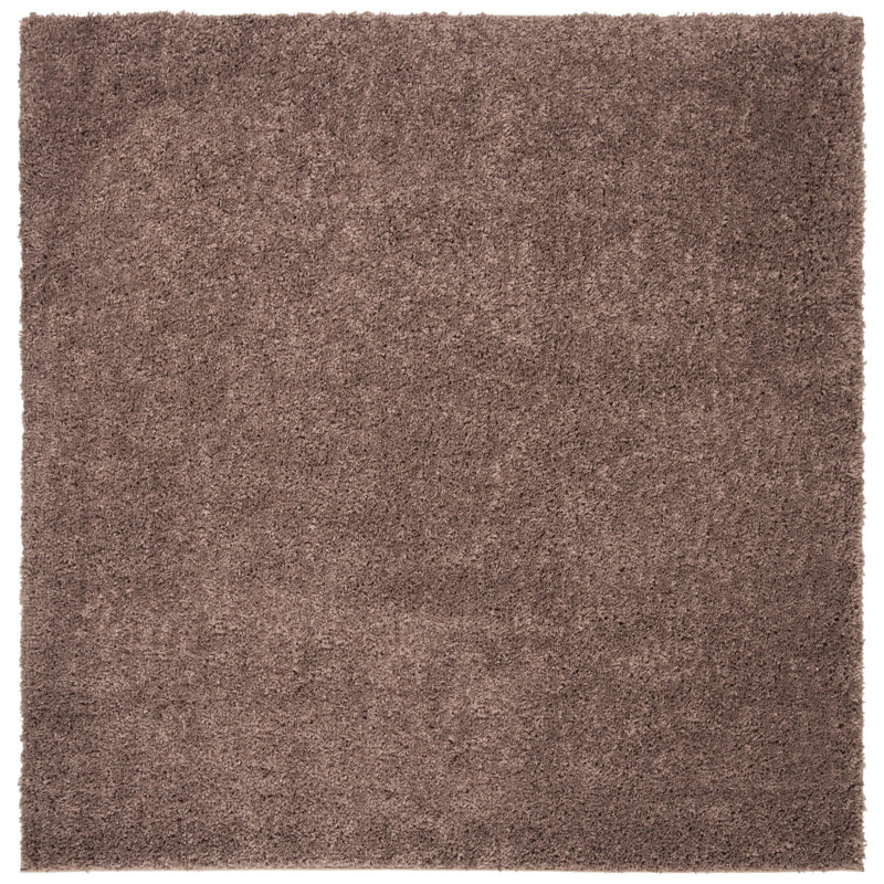 Jiang Area Rug in Taupe, Square 4'