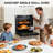 24" Electric Built-in Wall Oven, 2.5 Cu.ft Convection Single Oven With Led Touch Display, Timer, Child Lock & Drop-down Door – Fast 2–7 Day Delivery
