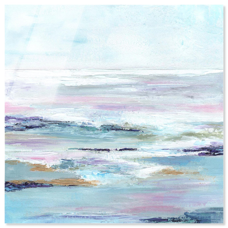 Décoration murale côtière Morning Breeze I par Art Remedy, H 12 po x l 12 po
