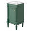 Armoire de salle de bain 18 po style français avec rangement