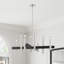 Lustre linéaire moderne unique à 8 lumières Jozlyne-1013573557
