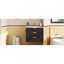 Armoire murale suspendue 24 po avec tiroir double, petit lavabo de salle de bain rectangulaire flottant avec trou de robinet simple et trop-plein, armoire avec lavabo en céramique-129184917