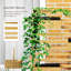 Jardinière moderne, support à treillis en bois avec 5 boîtes à fleurs suspendues, support à plante d'extérieur autoportant pour patio, jardin, balcon