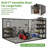 8 Ft. x 10 Ft. Outdoor Storage Shed, Resin Storage Shed with Windows-126177884