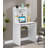 Devane 31.50'' Desk with Hutch and Magnetic Bulletin Board-1773383102