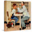 Eye Doctor by Norman Rockwell - Wrapped Canvas Painting-224407771