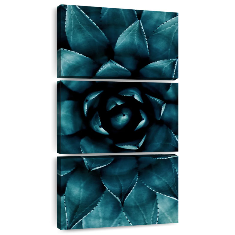 Fleur de cactus I, H 27 po x l 12 po