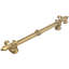 Charlemagne 4 inches c.c. pull with large Fleur De Lysin Satin-1165544008-1165544006