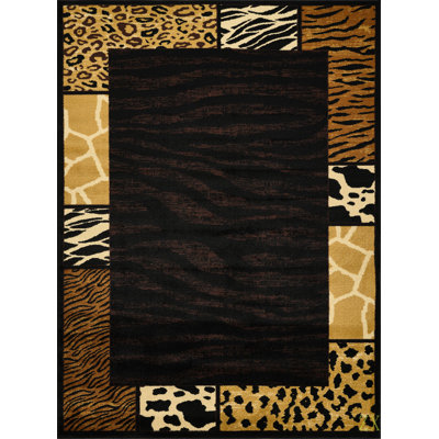 Tribes 7 Ft. 10 In. X 10 Ft. 3 In. Animal Print Area Rug